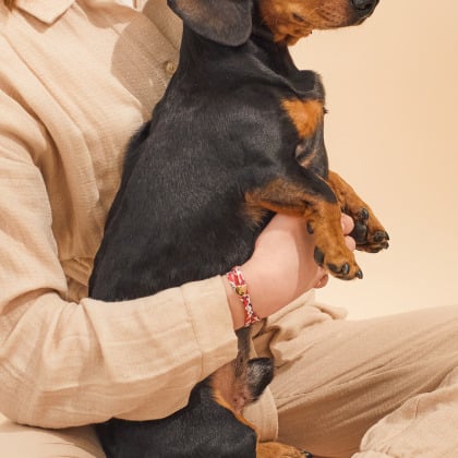 Personalised Liberty Wrap Bracelet gold plated merci maman