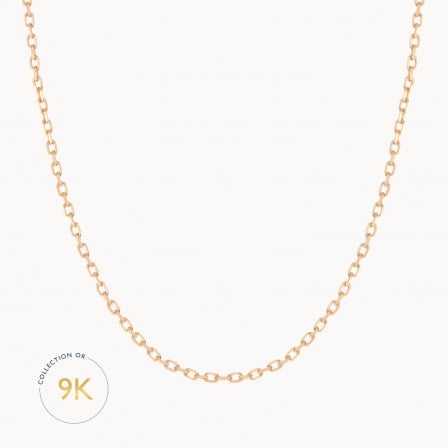 chaine or 9 Carat merci maman
