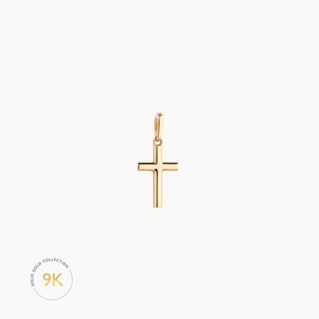 9 Carat Gold Cross merci maman