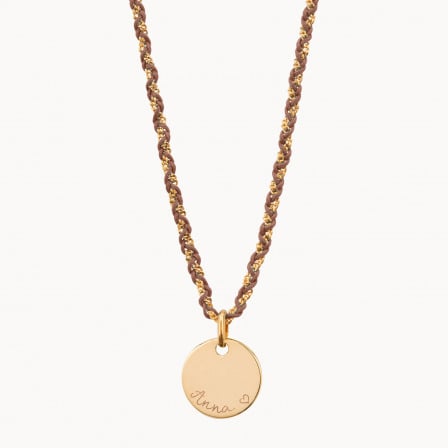 Personalised Braided Chain Necklace