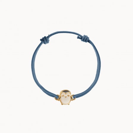 Bracelet personnalisé Pingouin pour enfants merci maman