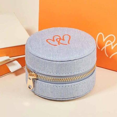 round jewellery box merci maman