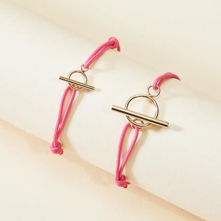 T-Bar Bracelet gold plated merci maman