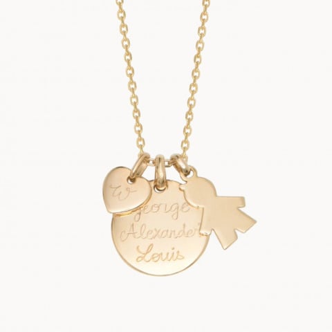 The Duchess Necklace gold plated merci maman