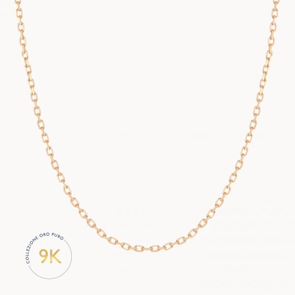 Catena in oro 9 carati merci maman
