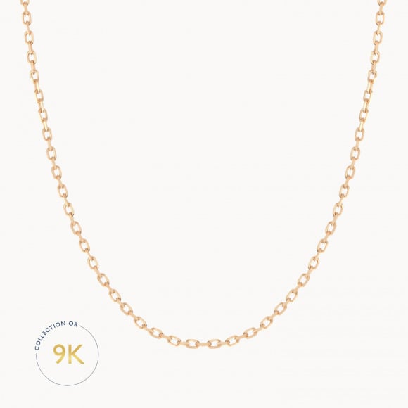 chaine or 9 Carat merci maman