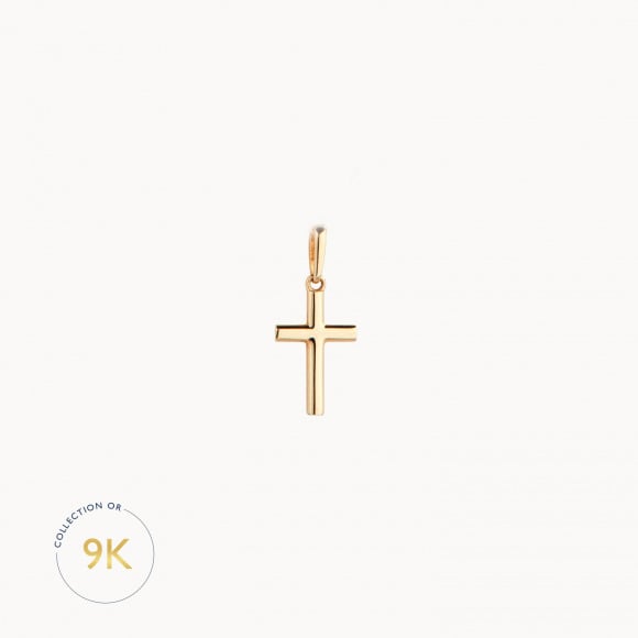 mini croix 9 Carats merci maman