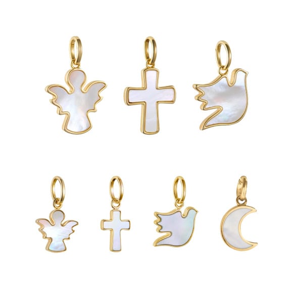 Buy Your Mother of Pearl Pendant merci maman