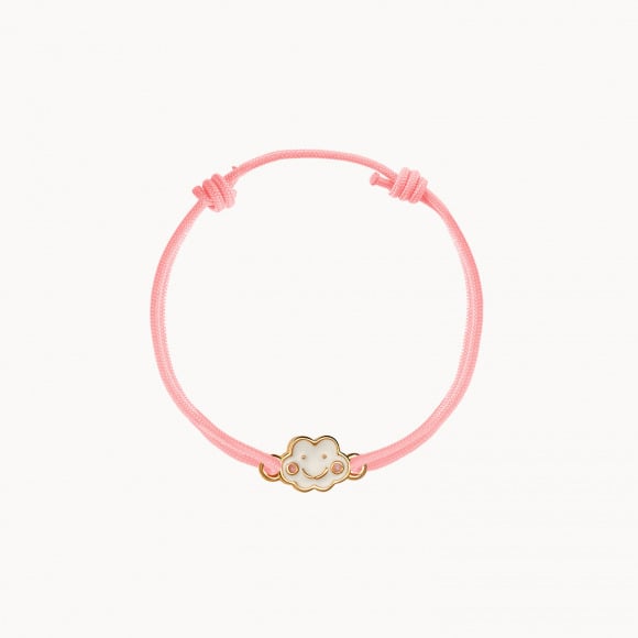 Children's Personalised Cloud Bracelet merci maman