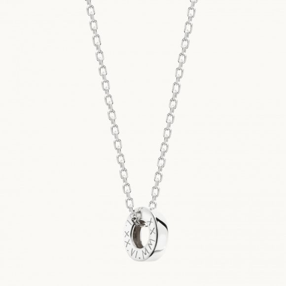 Men's Personalised Unity Necklace sterling silver merci maman