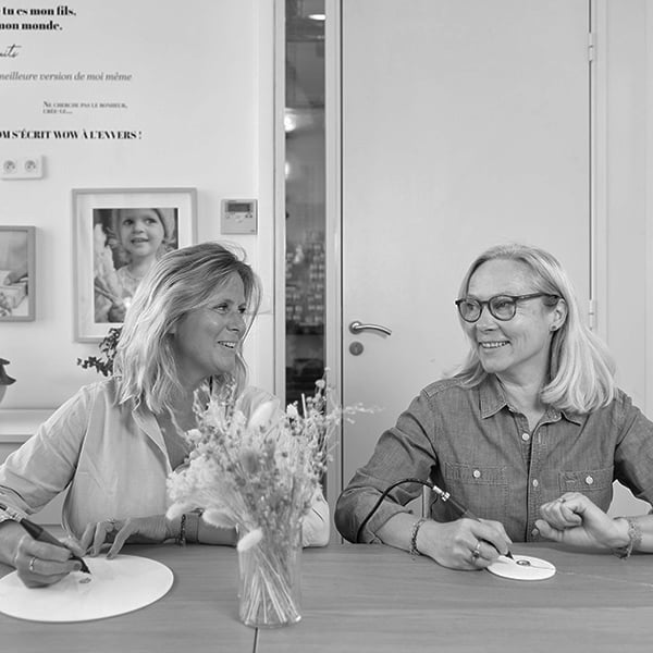 Rencontre avec les artistes graveuses de chez Merci Maman