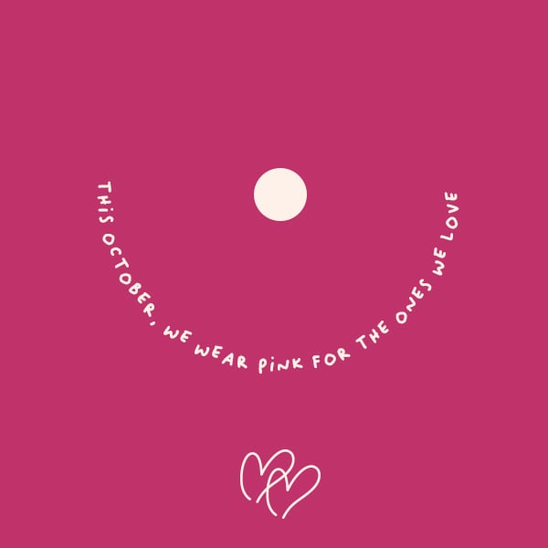 Pink October: wear pink to support Breast Cancer Awareness Month