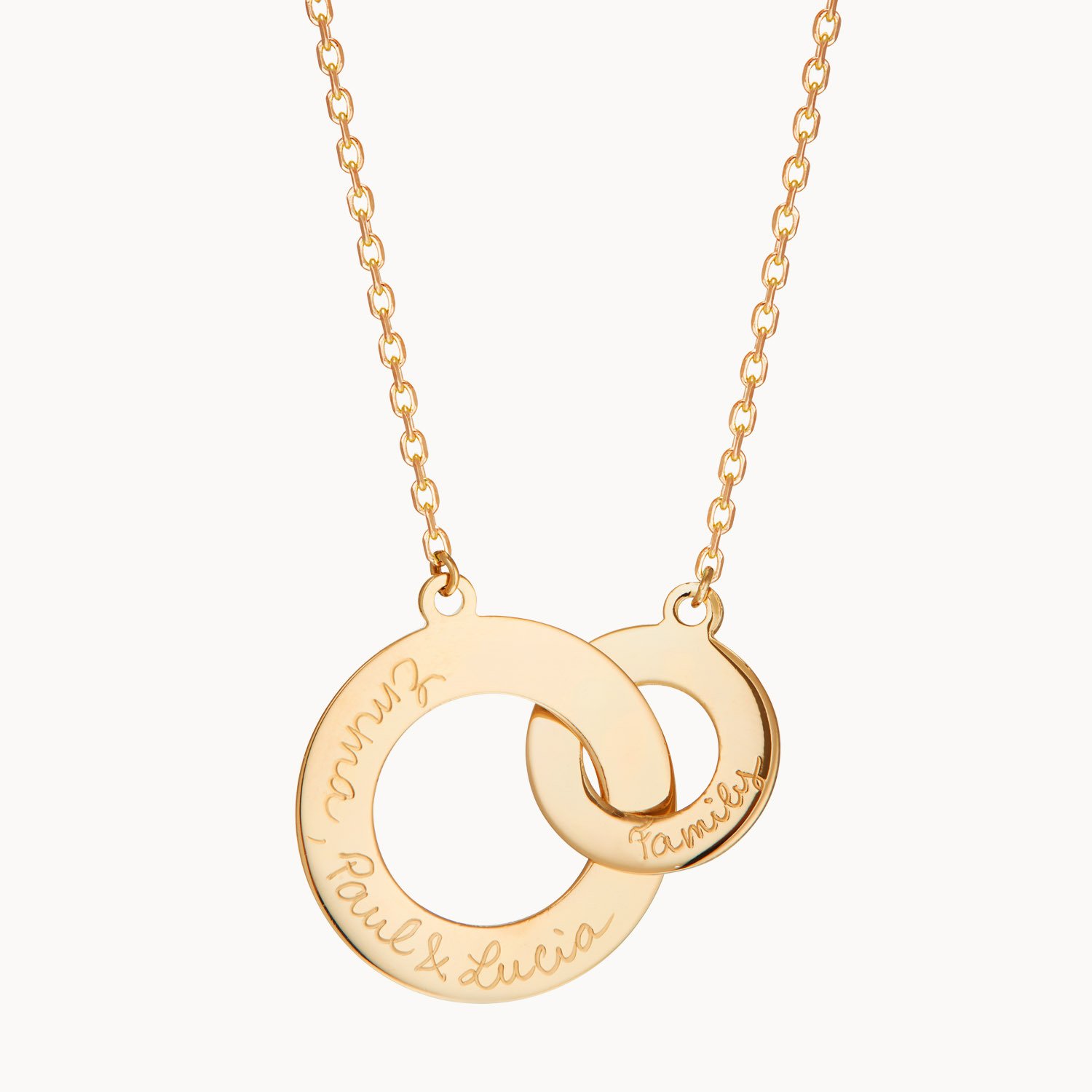 Collana Personalizzata Con Ciondolo A Busta Inciso - Acciaio Inox - Oro/Rosa/Argento
