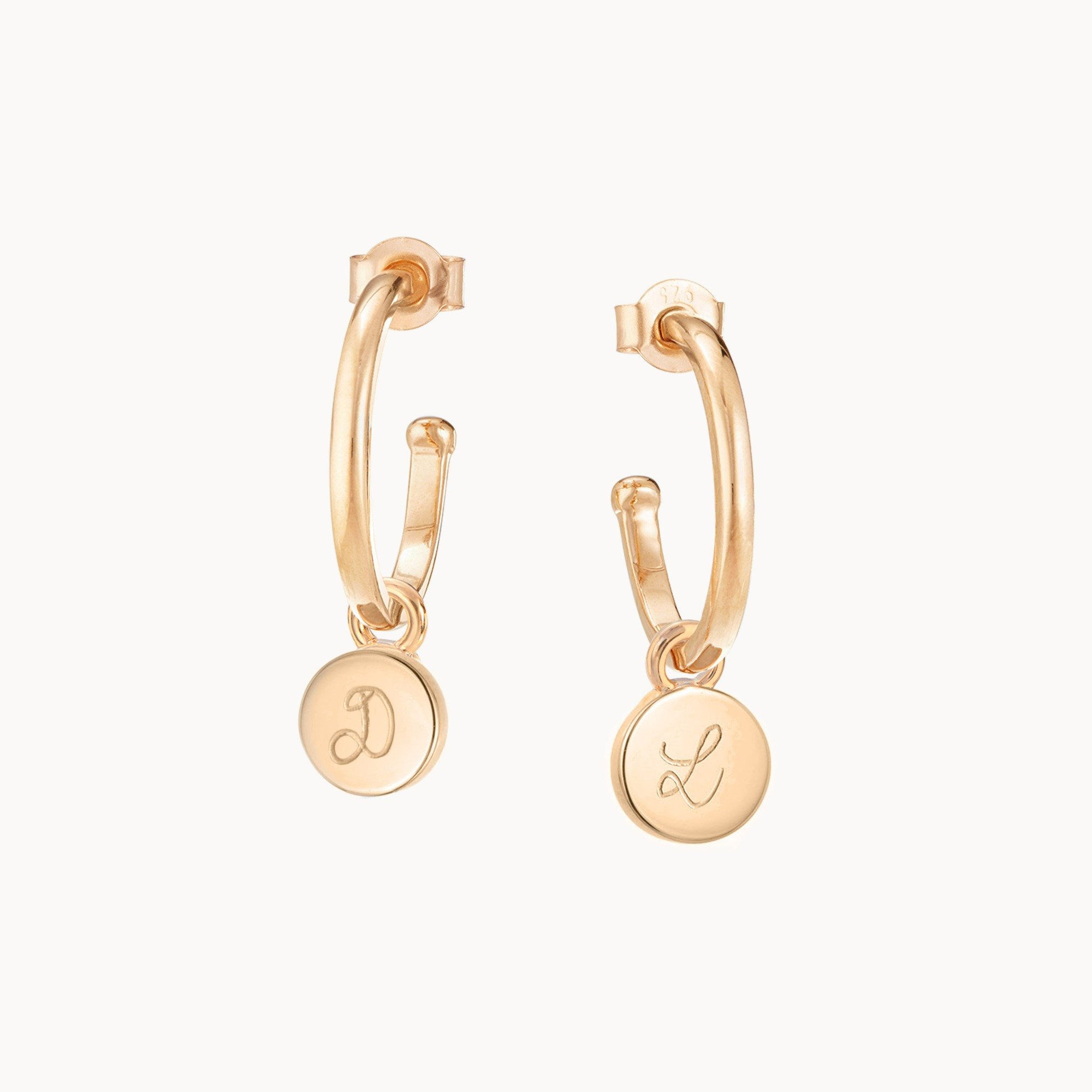 Orecchini A Disco Con Fiore Di Nascita Di Gennaio (Bucaneve) - CHESKY - Placcato Oro 18K, Regalo Personalizzato