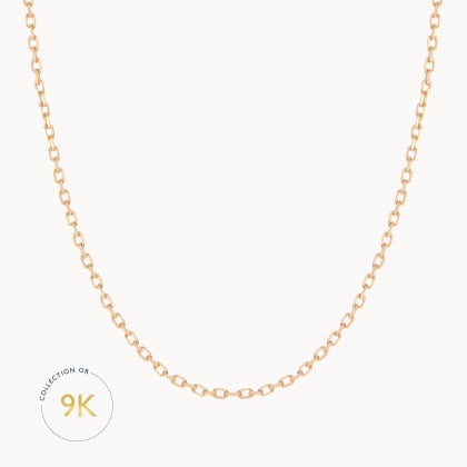 chaine or 9 Carat merci maman