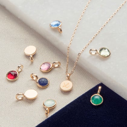 Personalised Birthstone Necklace