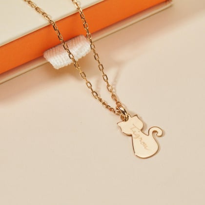 Collier personnalisé Chat & Chien| Merci Maman