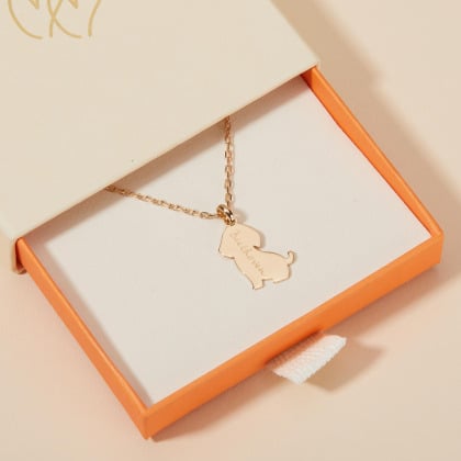 Collier personnalisé Chat & Chien| Merci Maman