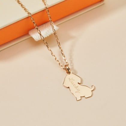 Collier personnalisé Chat & Chien| Merci Maman