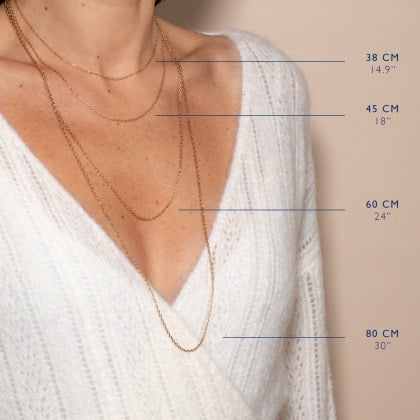 classic chains gold plated merci maman