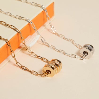 Personalisierte Dainty Love Links Unity Halskette | Merci Maman