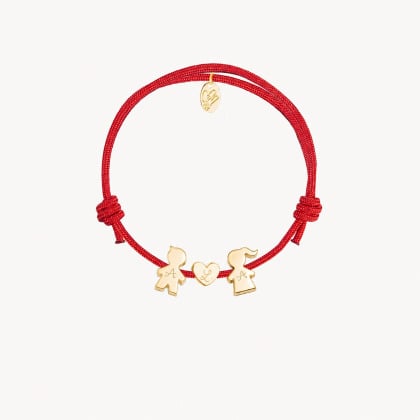 Bracelet Perle Mini Famille Personnalisé| Merci Maman