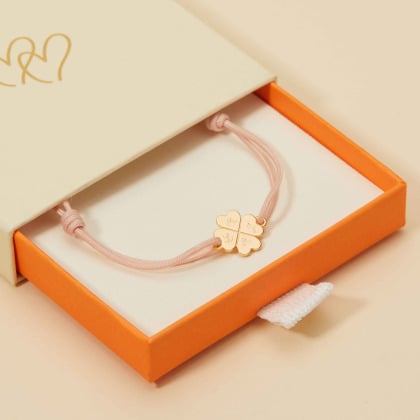 Personalisiertes Freundschaftsarmband vergoldet merci maman