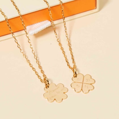 Collana dell’Amicizia Personalizzata placcato in oro merci maman