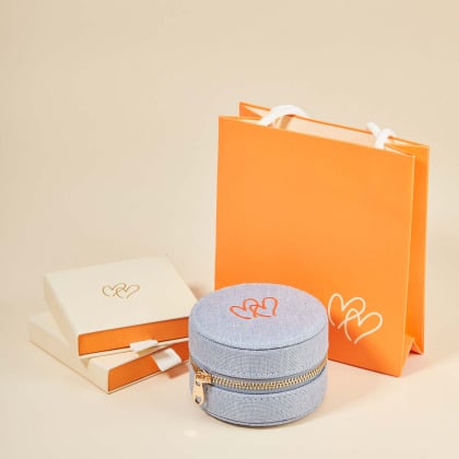 Boîte à Bijoux ronde merci maman