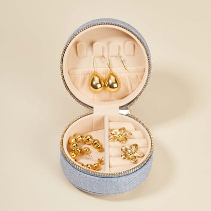 Boîte à Bijoux ronde merci maman