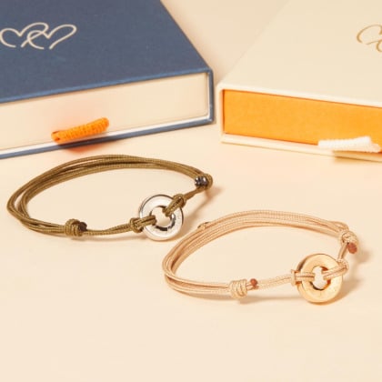 Partnerschmuck - Unity Armband vergoldet merci maman
