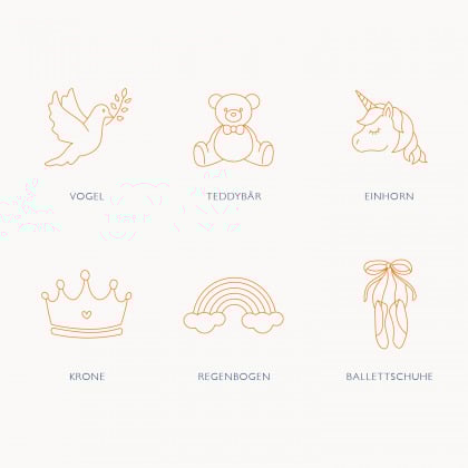 Personalisiertes Mein kleines Armband