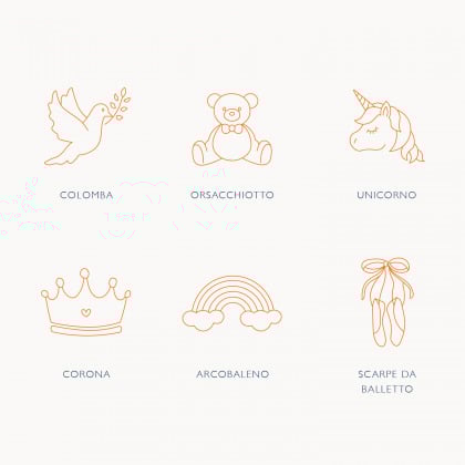 Il Mio Piccolo Braccialetto personalizzato