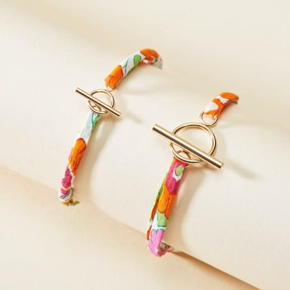 T-Bar Liberty Armband vergoldet merci maman