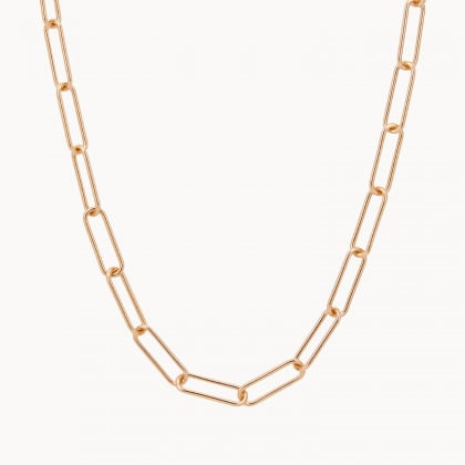 Dainty Love Links Gliederkette vergoldet merci maman