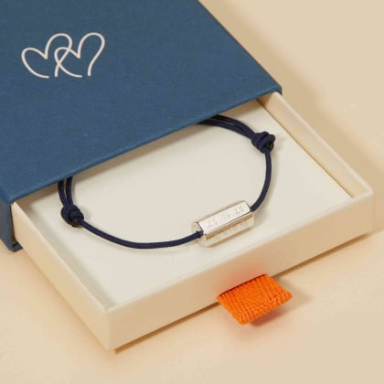 Bracciale di Nascita Personalizzato uomo agento sterling merci maman