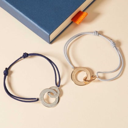 Bracciale Intrecciato Personalizzato Uomo Merci Maman