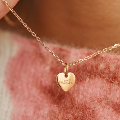 Collana Personalizzata Io & Te placcato oro merci maman