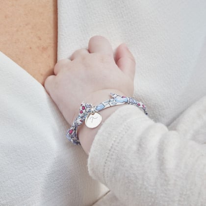 Personalised Mini Charm Liberty Bracelet