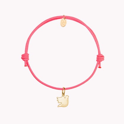 Bracciale personalizzato per Battesimo o Comunione mini Merci Maman