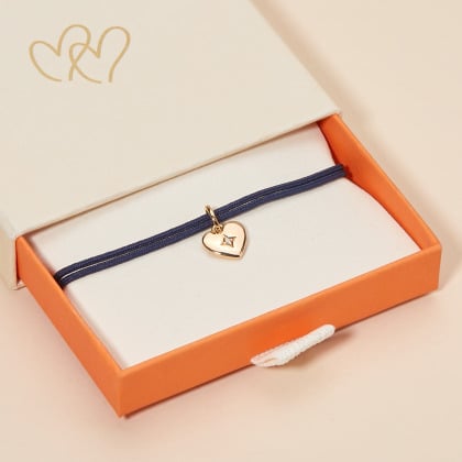 Personalisiertes Mini Kristall Stern Herz Armband | Merci Maman
