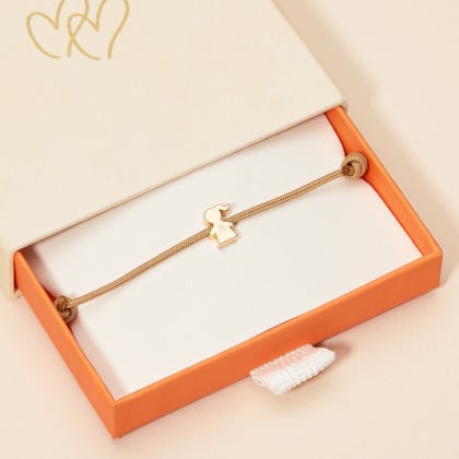 Personalisiertes Mini Mädchen Bead Armband Merci Maman