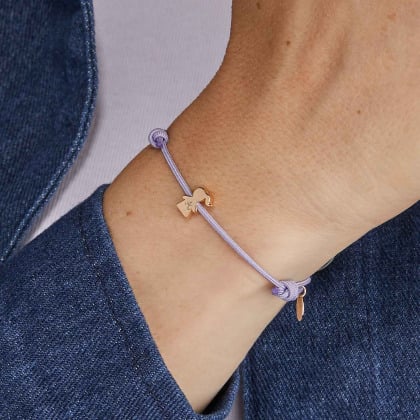 Personalisiertes Mini Mädchen Bead Armband Merci Maman