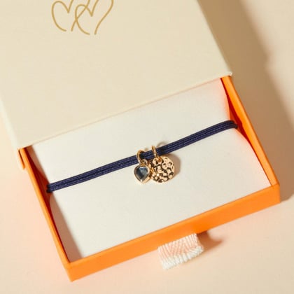 Bracelet personnalisé Mini Disque Martelé Merci Maman