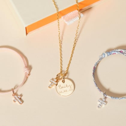 Buy a Mini Cross Charm Merci Maman