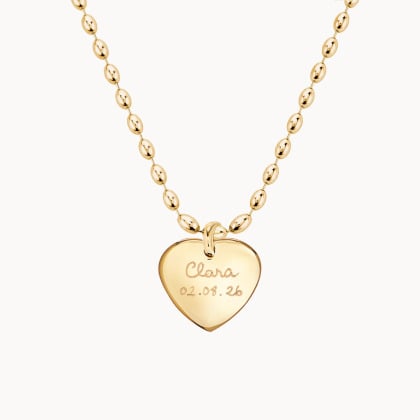 Personalisierte Olivenkette| Merci Maman