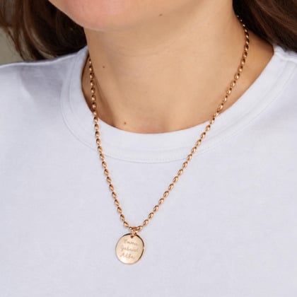 Personalisierte Olivenkette| Merci Maman