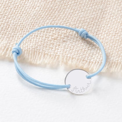 Personalised Godson's Pastille Bracelet sterling silver merci maman