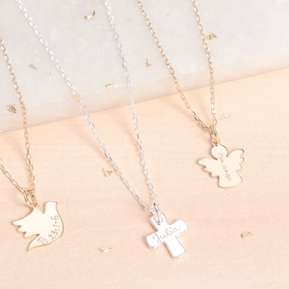 Personalised Angel Necklace