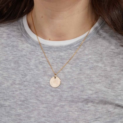 Personalised Rainbow Baby Necklace Merci Maman